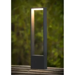 Lucide GOA Sokkellamp - Antraciet