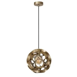 Lucide HANNELORE Hanglamp - Mat Goud / Messing