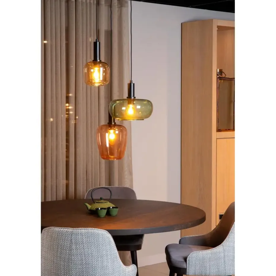 Lucide ILONA Hanglamp - Zwart