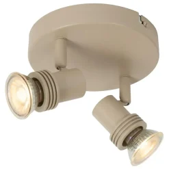 Lucide KIANTI Plafondspot - Taupe