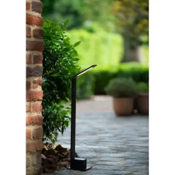 Lucide LAWFORD Sokkellamp - Zwart