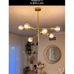 Lucide LESTER Plafonnière - Mat Goud / Messing