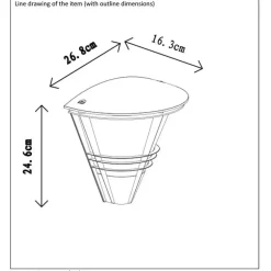 Lucide LIVIA Wandlamp - Wit
