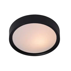 Lucide plafondlicht Lex - Ø33 cm - zwart