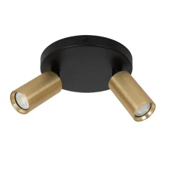 Lucide RITMO Plafondspot - Mat Goud / Messing