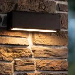 Lucide SUTTON Wandlamp - Zwart