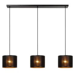 Lucide TAGALOG Hanglamp - Zwart