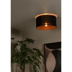 Lucide TAGALOG Plafonnière - Zwart