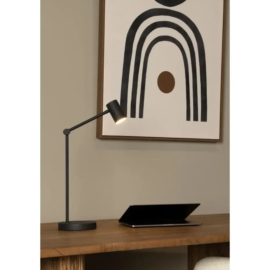 Lucide TIPIK Bureaulamp - Zwart