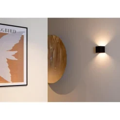 Lucide VERTIGO Wandlamp - Zwart