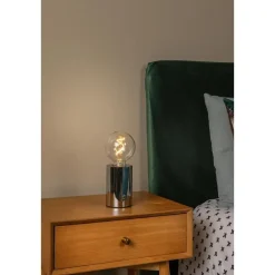 Lucide VIVO Tafellamp - Chroom