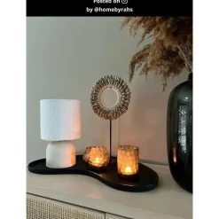 Lucide WOOLLY Tafellamp - Beige