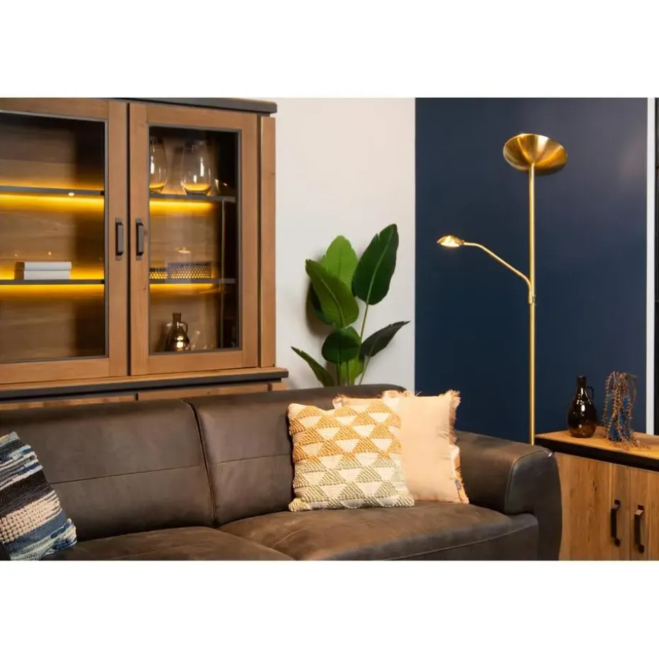 Lucide ZENITH Leeslamp - Mat Goud / Messing