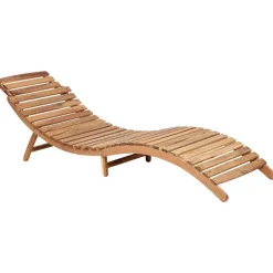 LUINO - Ligstoel - Wit - Hout