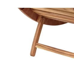 LUINO - Ligstoel - Wit - Hout