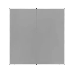 LUKKA - Schaduwdoek - Grijs 300 cm - Polyester