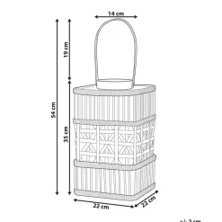 LUMBIS - Lantaarn - Natuurlijk - Bamboehout