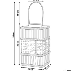 LUMBIS - Lantaarn - Natuurlijk - Bamboehout