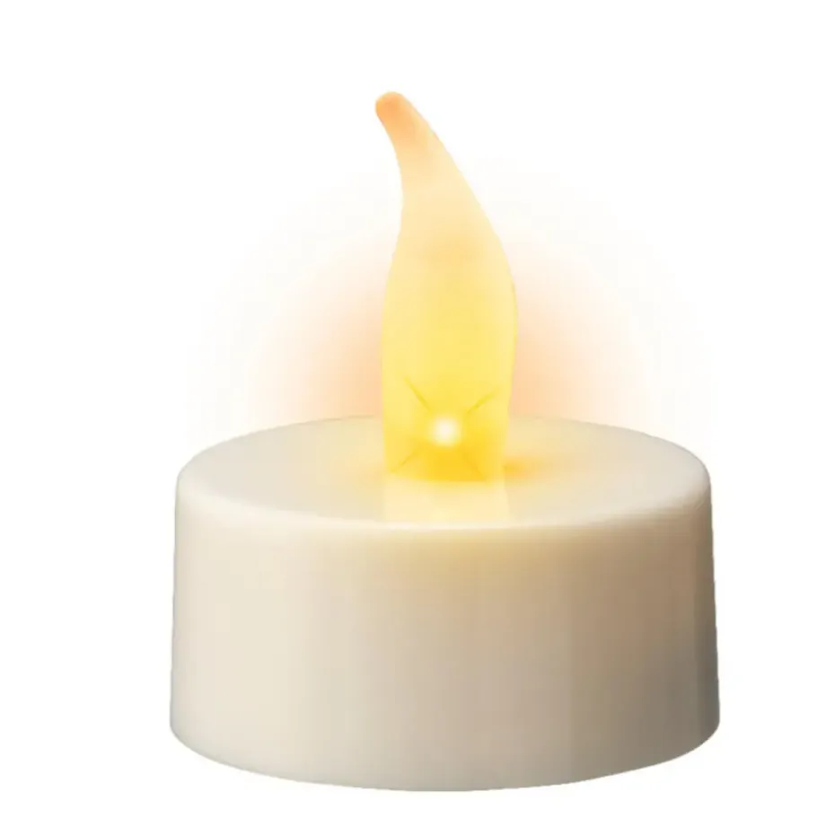 Lumineo LED waxinelichtjes - 12x stuks - wit