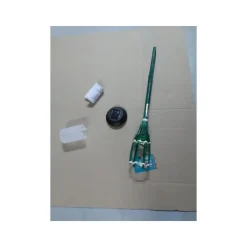 Lumineo Tuinfakkel Bodi - solar - groen - vlameffect - 54 cm