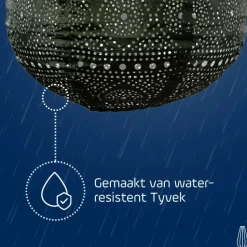 Lumiz Lampion op zonne energie - Solar tuinverlichting - Drop Set - 3 stuks