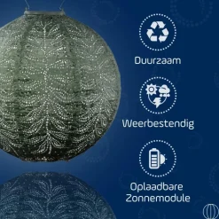 LUMIZ Solar Buitenverlichting Goudsbloem Set - 2 stuks