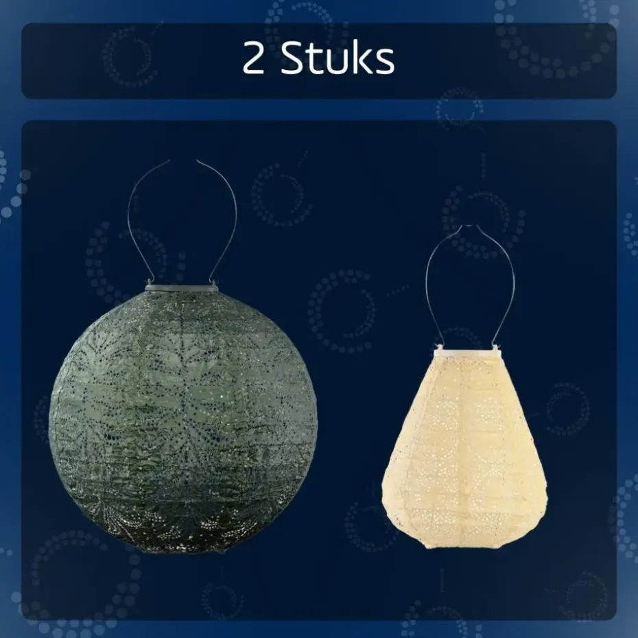 LUMIZ Solar Buitenverlichting Goudsbloem Set - 2 stuks