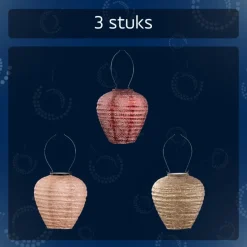 Lumiz Solar Buitenverlichting Balloon Set - 3 stuks