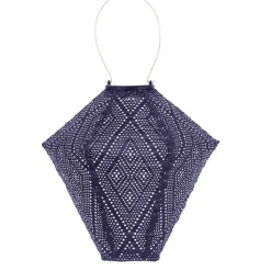 LUMIZ Solar Lampion Ikat Diamond - 28 cm - Future Dusk