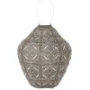 LUMIZ Solar Lampion Mandela Jar - 30 cm - Taupe