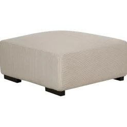 LUNGO - Ottomaan - Beige - Corduroy