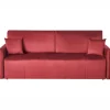 LUVOS - Driezitsbank - Bordeauxrood - Fluweel