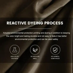 LW Collection Gordijnen bruin 270x140CM met haakjes Velvet 1 stuk