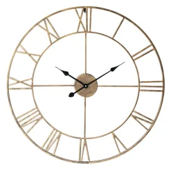 LW Collection Wandklok XL Olivier Goud 80cm