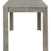 Lynn - Eettafel 120x80 cm 6 personen in MDF beton