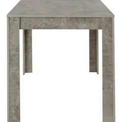 Lynn - Eettafel 120x80 cm 6 personen in MDF beton