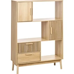 LYNWOOD - Boekenkast - Lichthout - MDF