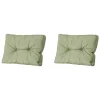 Madison - Florance Rugkussen Panama sage - Ca. 43x60 cm - Set van 2