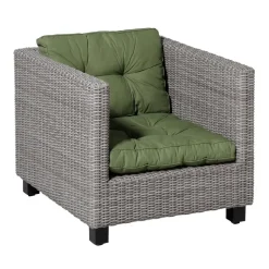 Madison - Florance Zitkussen Basic green - Ca. 73x73 cm - Set van 2