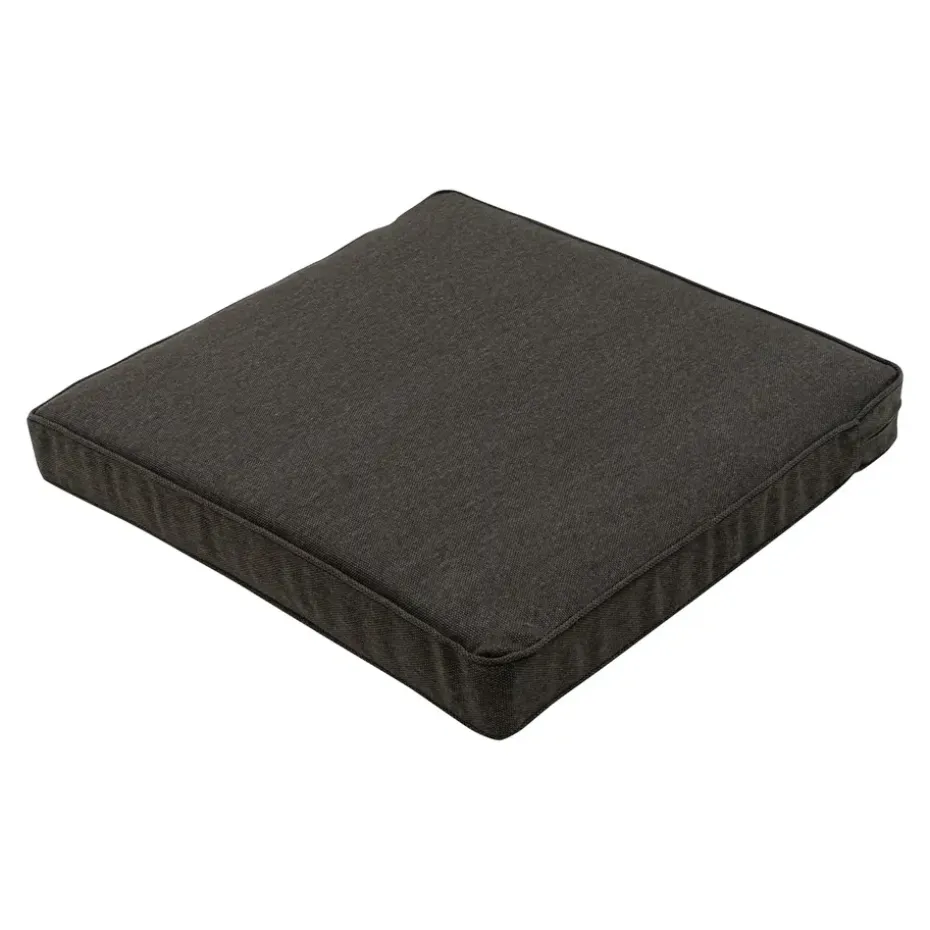 Madison - Lounge Profi-Line Zitkussen Dark grey - Ca. 60x60 cm - Set van 2