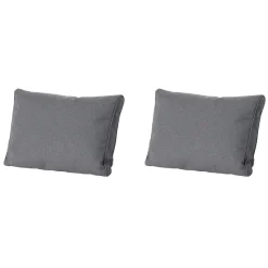 Madison - Lounge Profi-Line Manchester grey - Ca. 40x60 cm - Set van 2