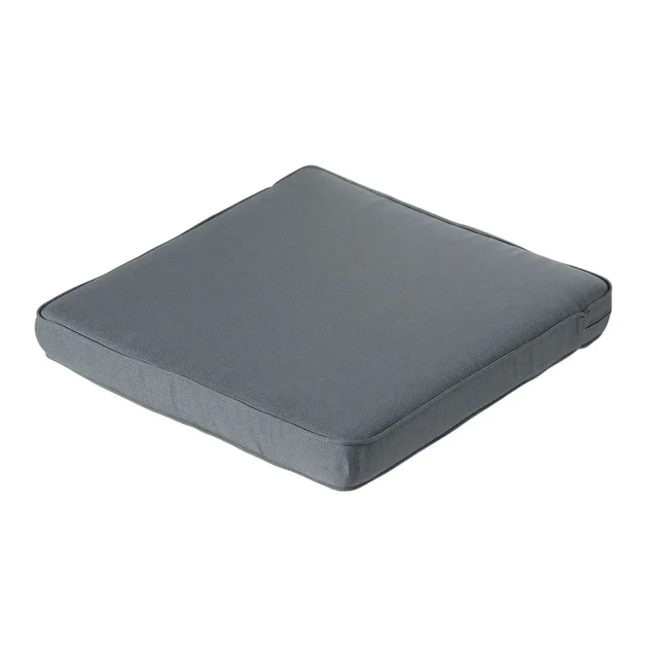 Madison - Lounge Profi-Line Zitkussen Rib grey - Ca. 60x60 cm - Set van 2