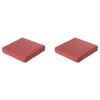 Madison - Lounge Profi-Line Zitkussen Manchester red - Ca. 73x73 cm - Set van 2