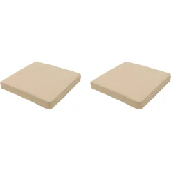 Madison - Lounge Profi-Line Zitkussen Beige - Ca. 60x60 cm - Set van 2