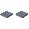 Madison - Lounge Profi-Line Zitkussen Manchester grey - 60x60 cm - Set van 2