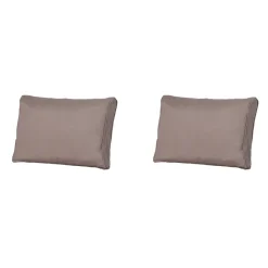 Madison - Lounge Rugkussen Panama taupe - Ca. 40x60 cm - Set van 2