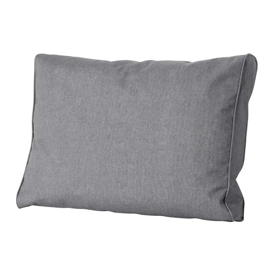 Madison - Lounge Rugkussen Oxford grey - Ca. 40x60 cm - Set van 2