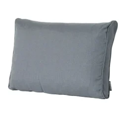 Madison - Lounge Rugkussen Rib grey - Ca. 40x60 cm - Set van 2