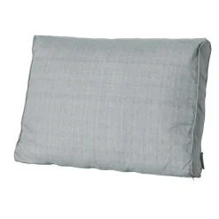 Madison - Lounge Rugkussen Basic grey - Ca. 43x73 cm - Set van 2