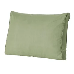 Madison - Lounge Rugkussen Basic green - Ca. 43x73 cm - Set van 2